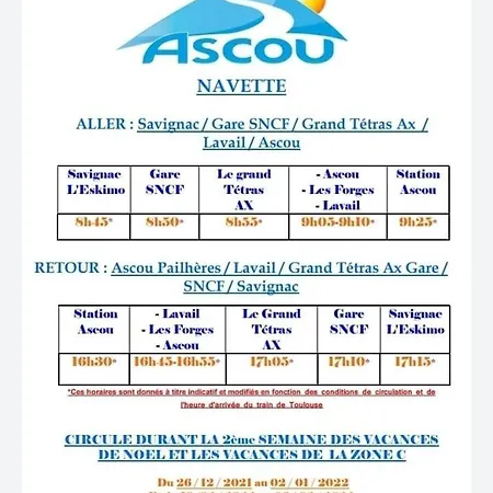 Prázdninový dům La Petite Maison D 'ascou *